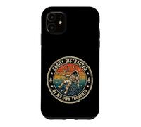 Custodia per iPhone 11 Facilmente distratto dai miei pensieri ADHD Astronaut Space