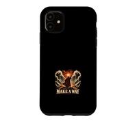 Custodia per iPhone 11 Fai un modo Mosè separa la fede biblica del mare