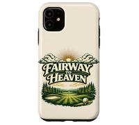 Custodia per iPhone 11 Fairway to Heaven Golf - Vintage Retro per golfisti Man Cave