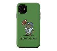 Custodia per iPhone 11 Fantacalcio, We Draft At Dawn, Funny Fall,