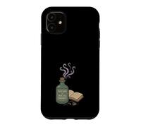 Custodia per iPhone 11 Fantasy Reader Cozy Bookworm Taverncore Cottagecore