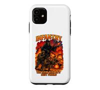 Custodia per iPhone 11 Fanteria Il migliore amico del triste mietitore