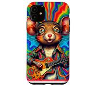 Custodia per iPhone 11 Far Out Mouse 60s chitarrista