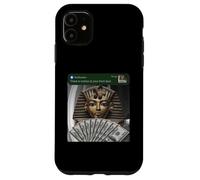 Custodia per iPhone 11 Faraone King Tut C'è movimento alla tua porta d'ingresso Egpyt