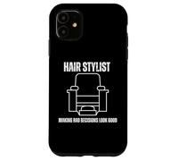 Custodia per iPhone 11 Fare decisioni sbagliate sembrano buoni capelli artista umorismo