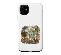 Custodia per iPhone 11 Farmacia alle erbe Erbe Botaniche Cottagecore Natura Arte