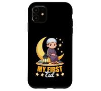 Custodia per iPhone 11 Felice Eid Mubarak Ragazzi Il mio primo Eid Al Fitr Eid Al Adha
