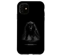 Custodia per iPhone 11 Fenrir - Ragnarok vichingo norvegese il lupo