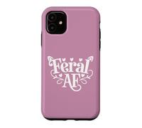 Custodia per iPhone 11 Feral AF Feral Summer Sarcastic