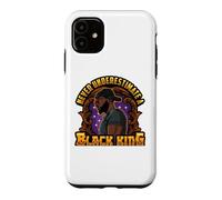 Custodia per iPhone 11 Festa del papà Juneteenth Mai sottovalutare un Black King Bruh