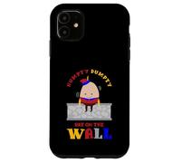 Custodia per iPhone 11 Filastrocche per bambini o Humpty Dumpty seduto su un muro