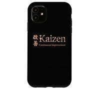Custodia per iPhone 11 Filosofia giapponese Kaizen Estetica del fiore di ciliegio