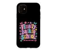 Custodia per iPhone 11 Finally Back to School No-One Ever Said Funny Teacher