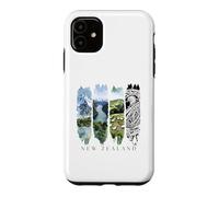 Custodia per iPhone 11 Fiordi, pecore e cultura maori - Vacanze Nuova Zelanda