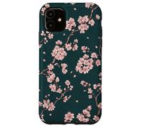Custodia per iPhone 11 Fiori di ciliegio Sakura Floral Pattern Fiori Rosa