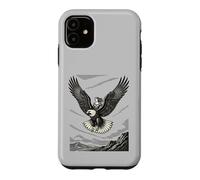 Custodia per iPhone 11 Flaga Demone Strega Venti E Ali Selvatiche