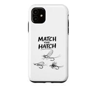 Custodia per iPhone 11 Fly Tying Life Morsa da banco Trota Streamer Match the Hatch