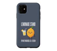 Custodia per iPhone 11 Fondatore e CEO dello stand Lemonade Stand di limonata al succo di limone