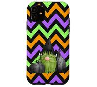 Custodia per iPhone 11 Frankenstein Halloween gnomo verde carino mostro spettrale