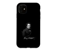 Custodia per iPhone 11 Franz Schubert Compositore Classico Ritratto