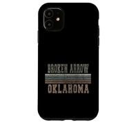 Custodia per iPhone 11 Freccia spezzata retrò Oklahoma