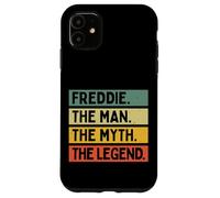 Custodia per iPhone 11 Freddie L'uomo Il mito La leggenda Divertente Citazione Personalizzata