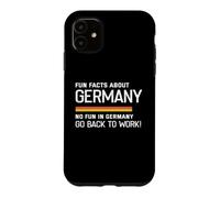 Custodia per iPhone 11 Fun Facts about Germany no fun in Germania go back to work