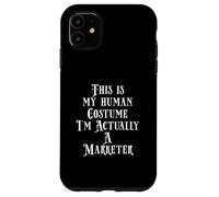 Custodia per iPhone 11 Funny Marketer Costume For Executive Marketing Directors