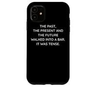 Custodia per iPhone 11 Funny Pun Language Joke Grammar Geek, Linguist Humor