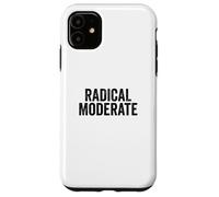 Custodia per iPhone 11 Funny Radical Moderate Republican Democrat Politics Design