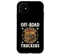 Custodia per iPhone 11 Fuoristrada Camion Fuoristrada Fuoristrada Fango Sangue e Ingranaggi