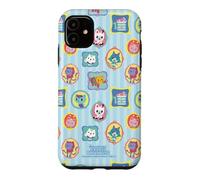 Custodia per iPhone 11 Gabby’s Dollhouse Framed Friends All Over Print