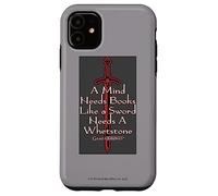 Custodia per iPhone 11 Game of Thrones The Mind Needs a Book