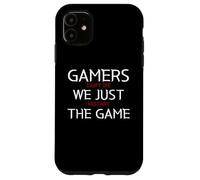 Custodia per iPhone 11 Gamers Can't Die We Just Restart The Game Funny Gaming Meme