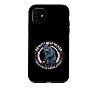 Custodia per iPhone 11 Gatto blu di fisica applicata russo, ricercatore gravitazionale
