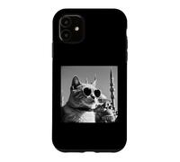Custodia per iPhone 11 Gatto Nella Moschea Türkiye E Sultan Ahmed