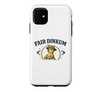 Custodia per iPhone 11 Gday Mate Canguro Fair Dinkum Australia Camicia australiana