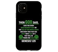 Custodia per iPhone 11 Genesi 1:29 Scrittura