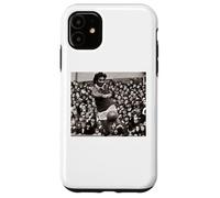 Custodia per iPhone 11 George Best On The Ball Man Utd Coppa del Mondo di calcio 1971