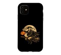 Custodia per iPhone 11 George Washington Jack O Lantern Pumpkin Moon - Scopa