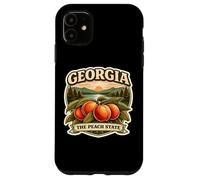 Custodia per iPhone 11 Georgia The Peach State Souvenir Memorabilia Orgoglioso georgiano