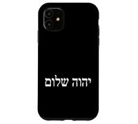 Custodia per iPhone 11 Geova Shalom Ebraico "Il Signore è la nostra pace" Nome di Dio