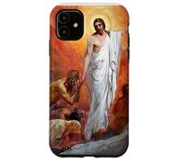 Custodia per iPhone 11 Gesù Cristo predica agli spiriti nell'inferno della prigione