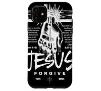 Custodia per iPhone 11 Gesù perdona Cristiano Risorto Salvatore Fede Pasqua