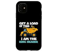 Custodia per iPhone 11 Get A Load Of This I am The Ring Wedding Bearer Truck