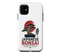 Custodia per iPhone 11 Giapponese Bonsaï arbre plante Miniature Bonsaï