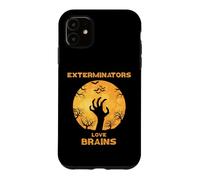 Custodia per iPhone 11 Gli sterminatori amano il cervello di Halloween