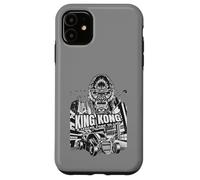 Custodia per iPhone 11 Godzilla - King Kong A Legend Come To Life