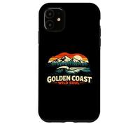 Custodia per iPhone 11 Golden Coast Wild Soul Orso Surf California Retro