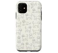 Custodia per iPhone 11 Goldendoodle Labradoodle Doodle Cane